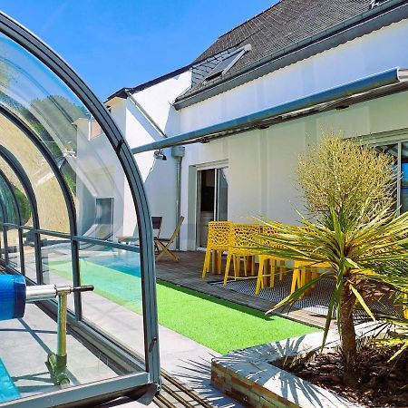 Villa Bord De Mer Avec Piscine Et Jacuzzi Penestin Bagian luar foto
