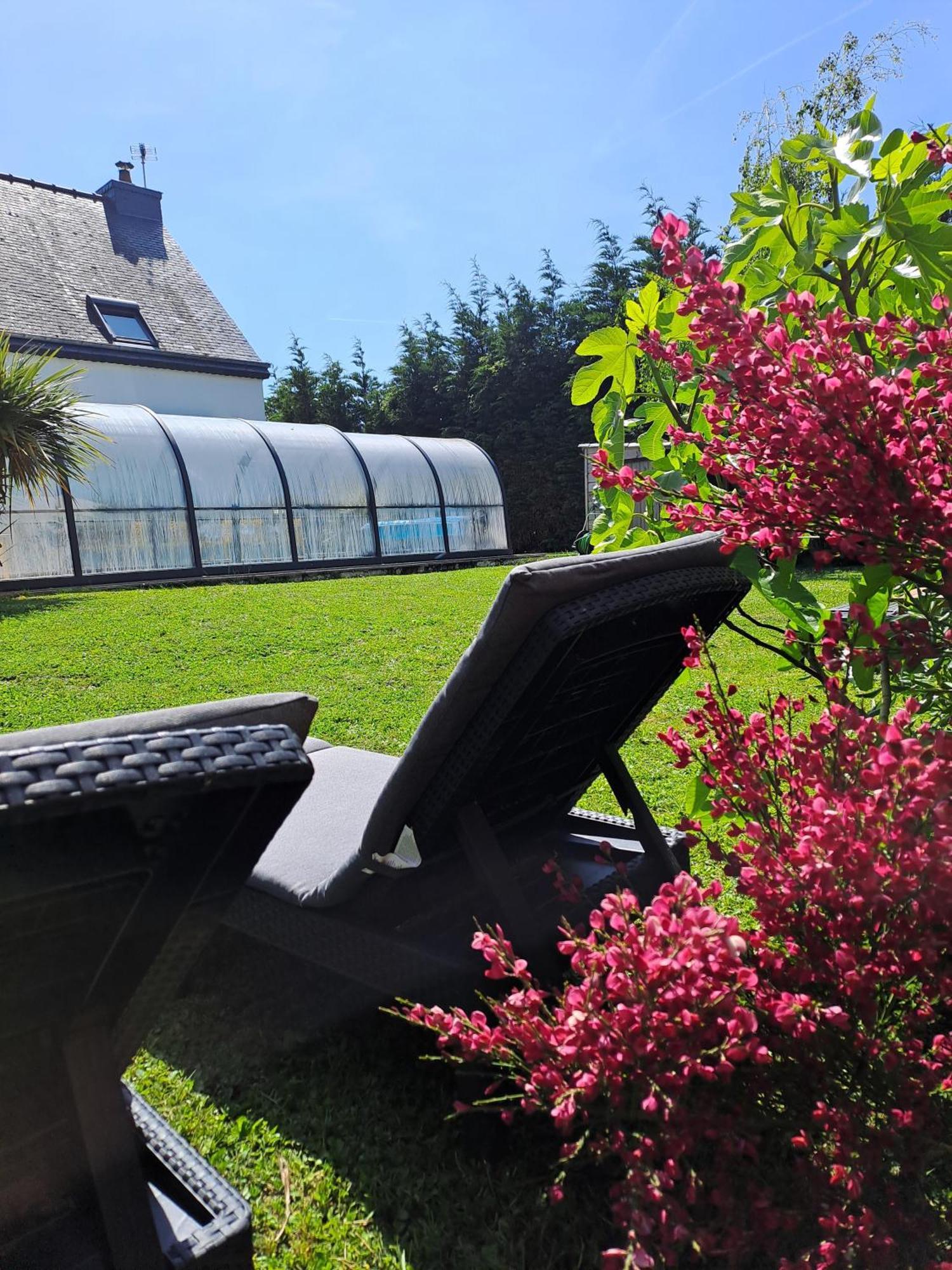 Villa Bord De Mer Avec Piscine Et Jacuzzi Penestin Bagian luar foto